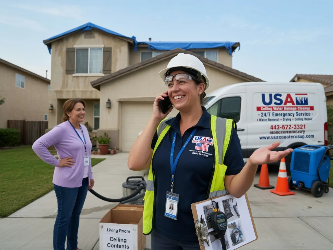 Ceiling Water Damage Restoration Outing, MN FAQs